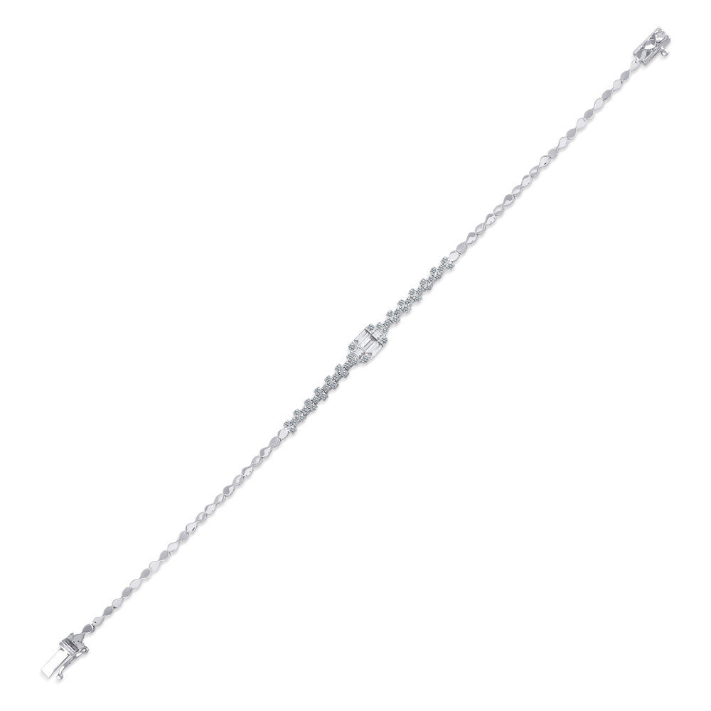 Baguette Diamond Bracelet