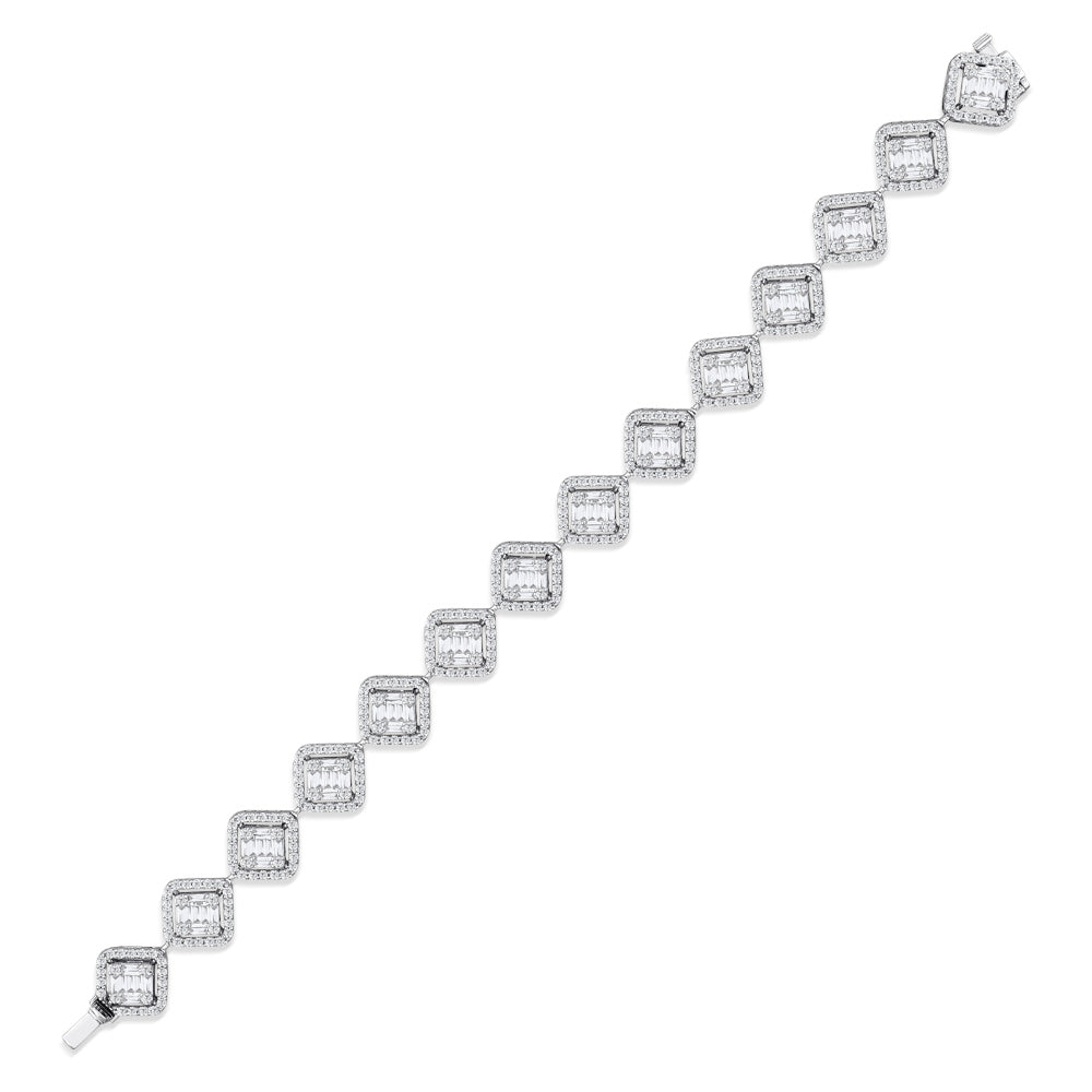 Baguette Diamond Bracelet