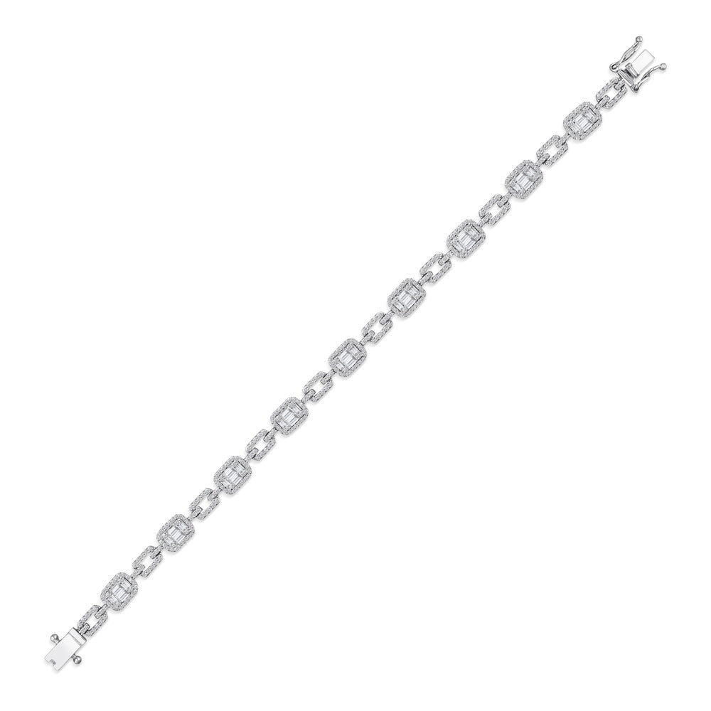 Baguette Diamond Bracelet