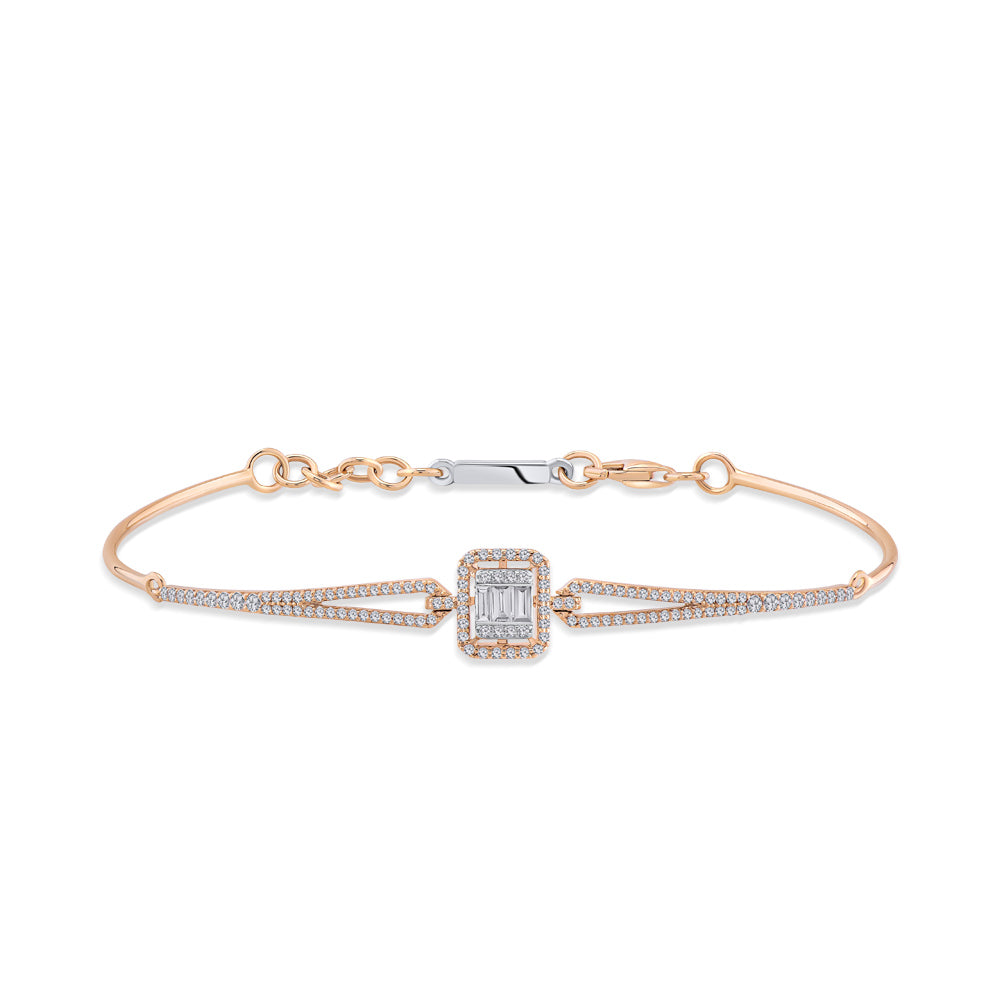 Baguette Diamond Bracelet