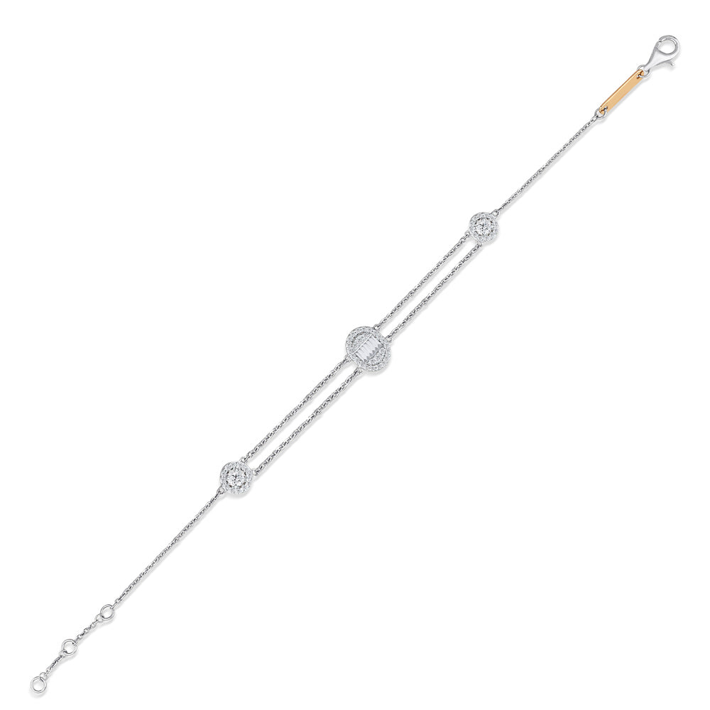 Baguette Diamond Bracelet