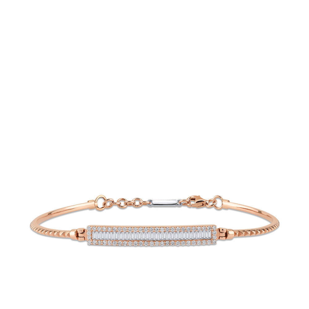 Baguette Diamond Bracelet