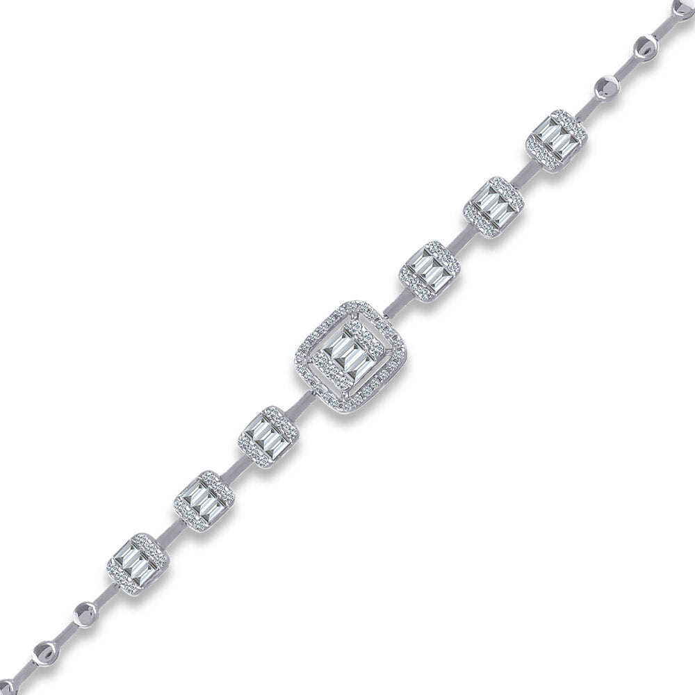 Baguette Diamond Bracelet
