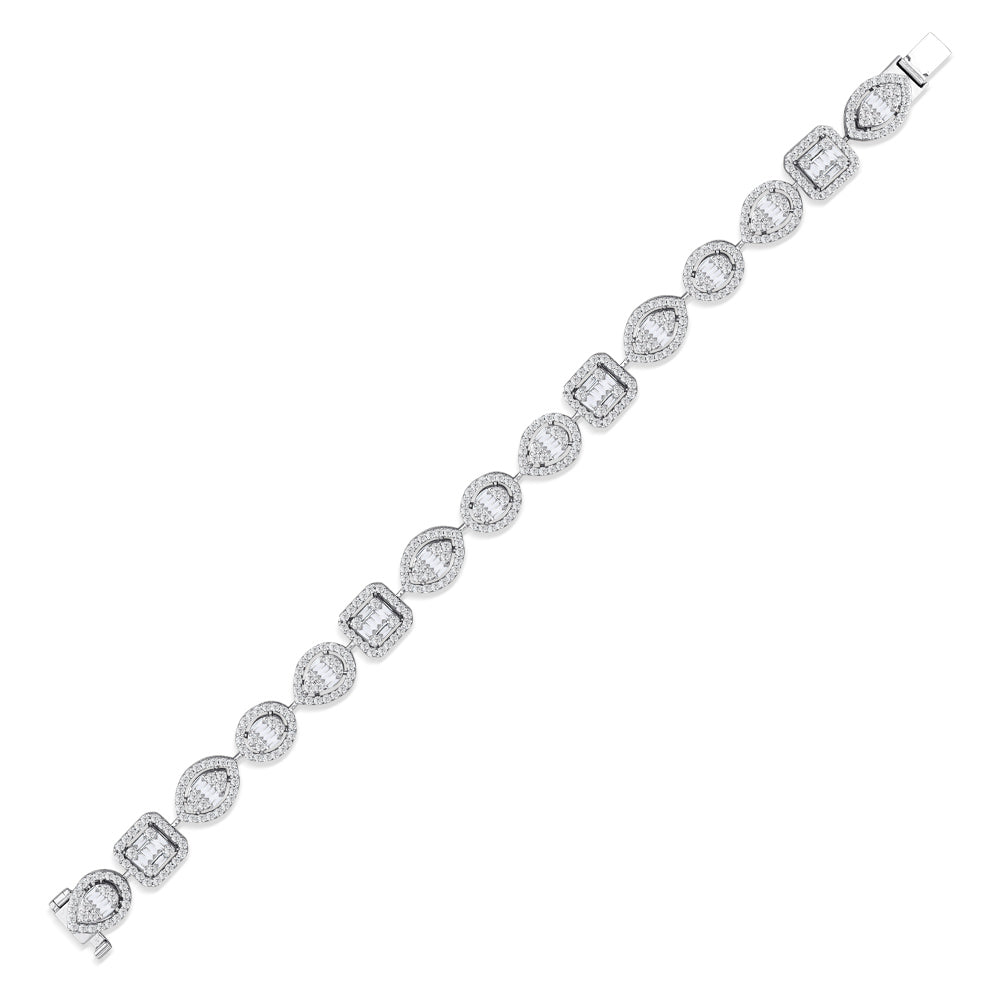 Baguette Diamond Bracelet