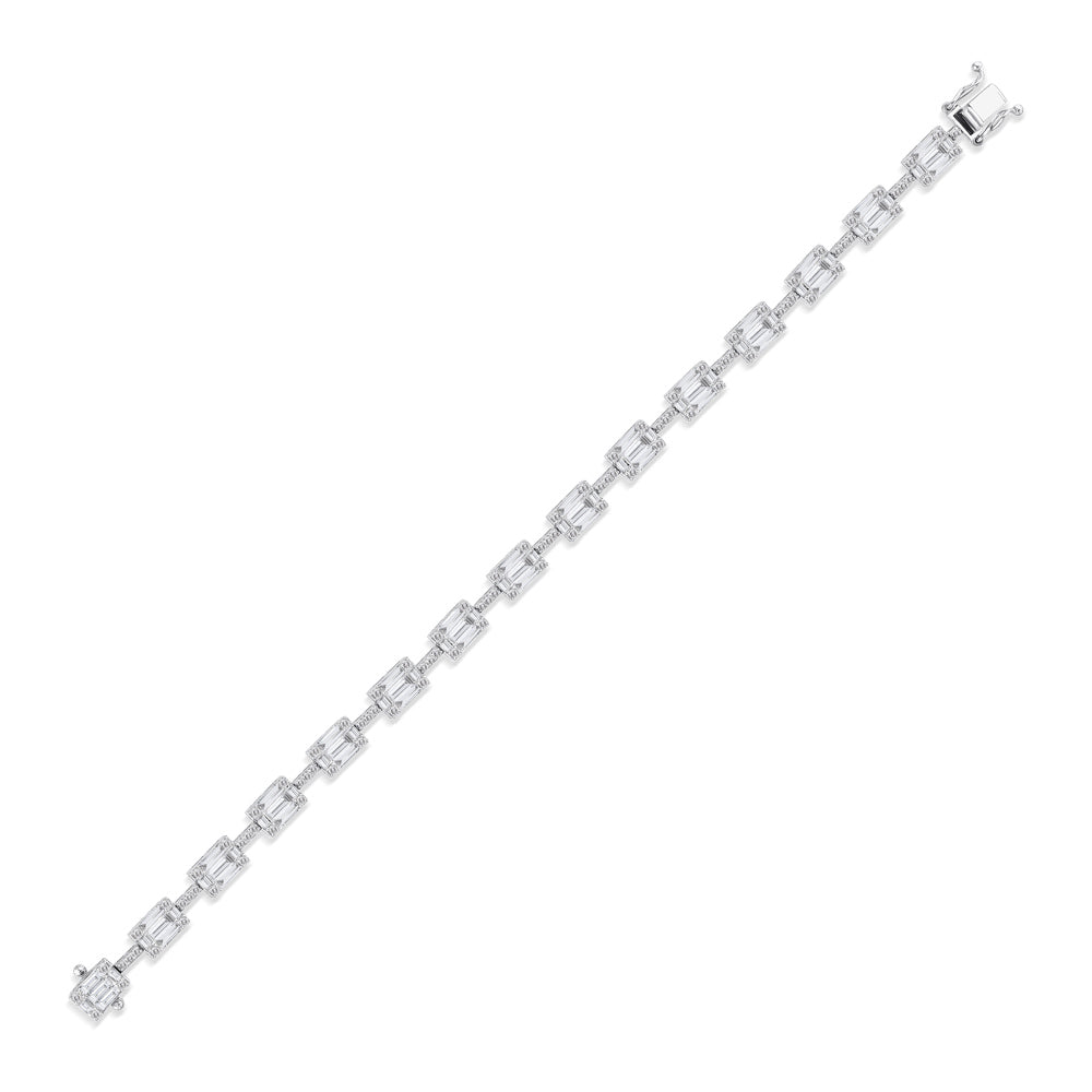 Baguette Diamond Bracelet