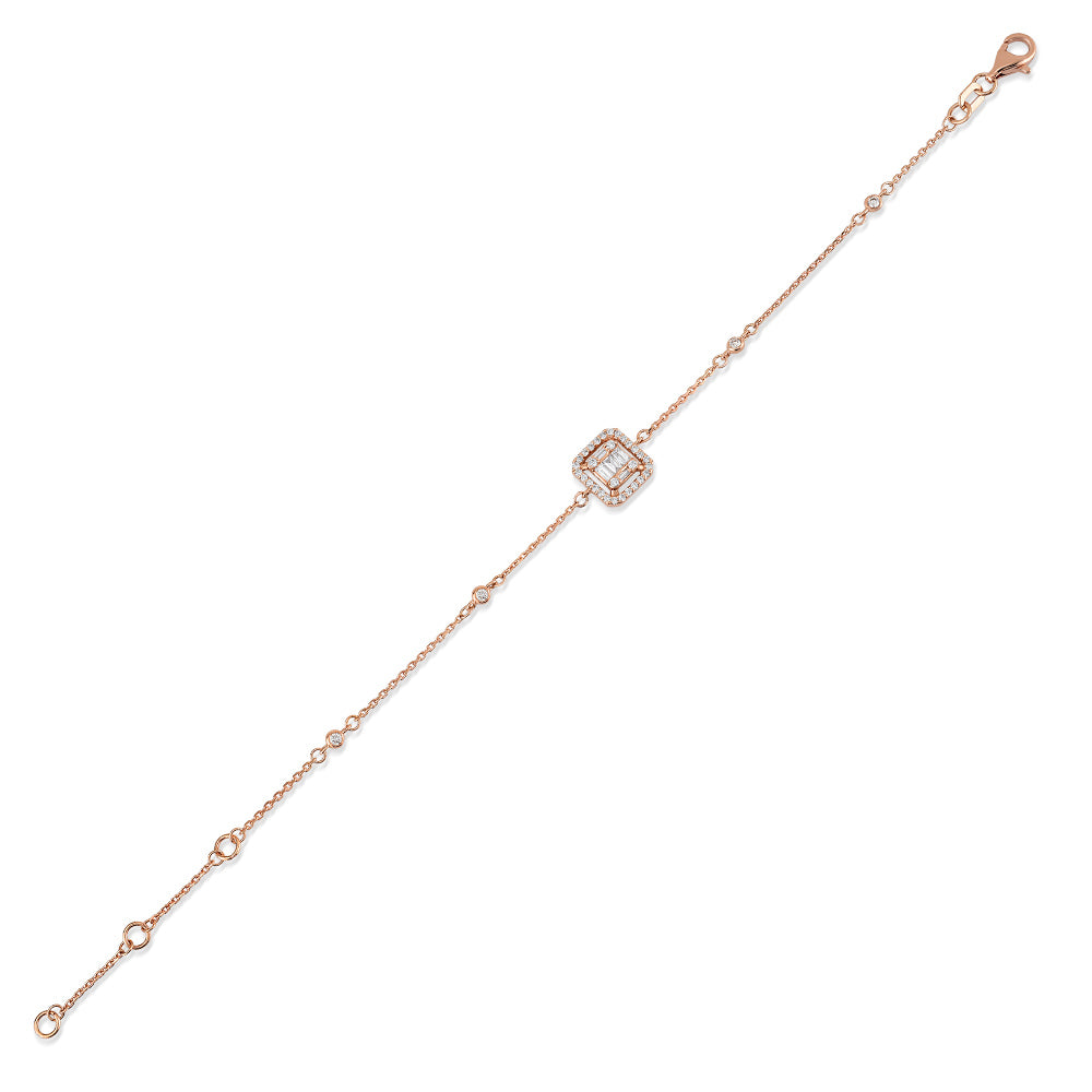 Baguette Diamond Bracelet