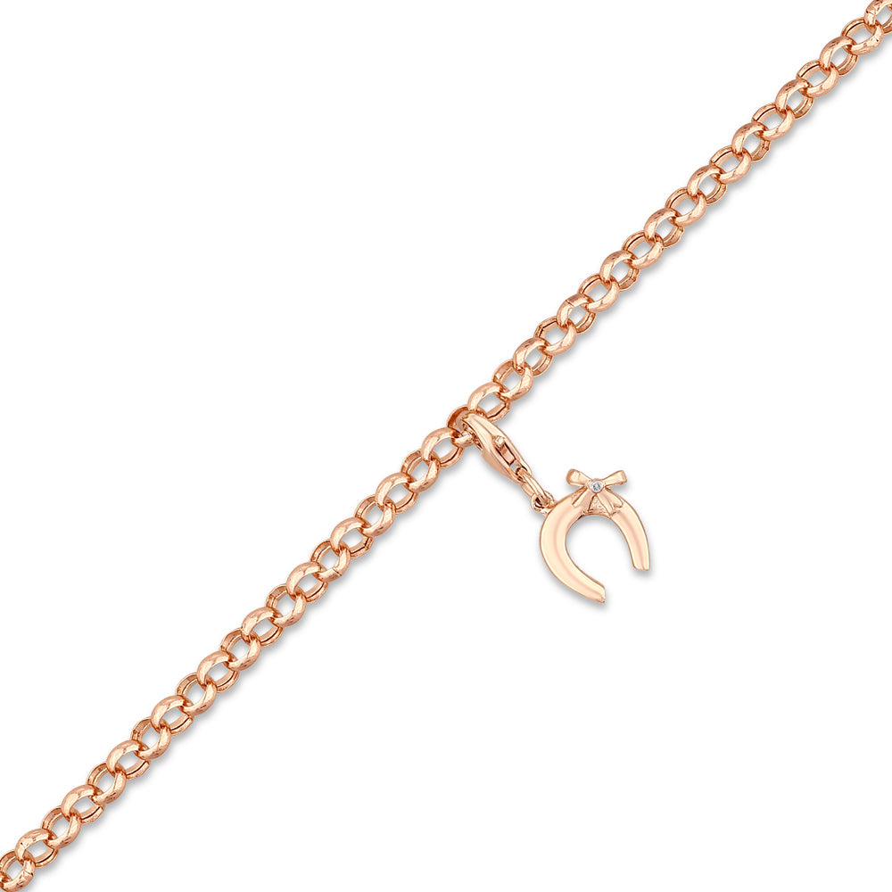 Charme Diamond Horseshoe Bracelet