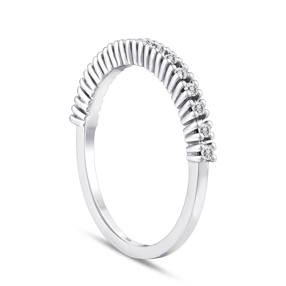 Half Eternity Diamond Ring