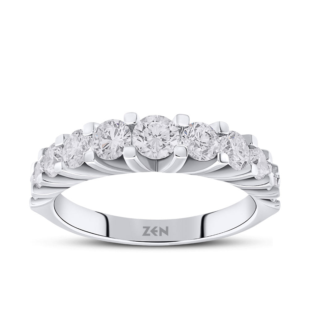 Half Eternity Diamond Ring