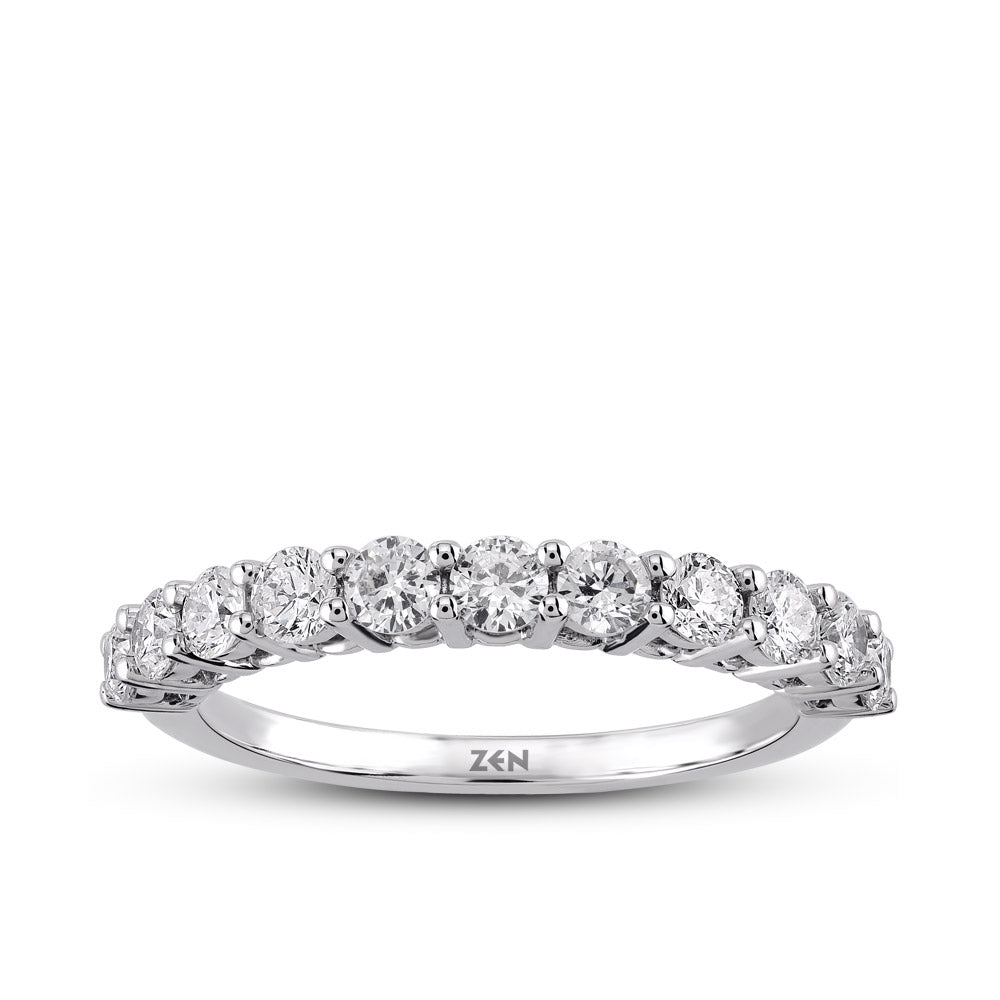 Half Eternity Diamond Ring