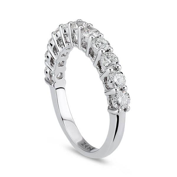 Half Eternity Diamond Ring
