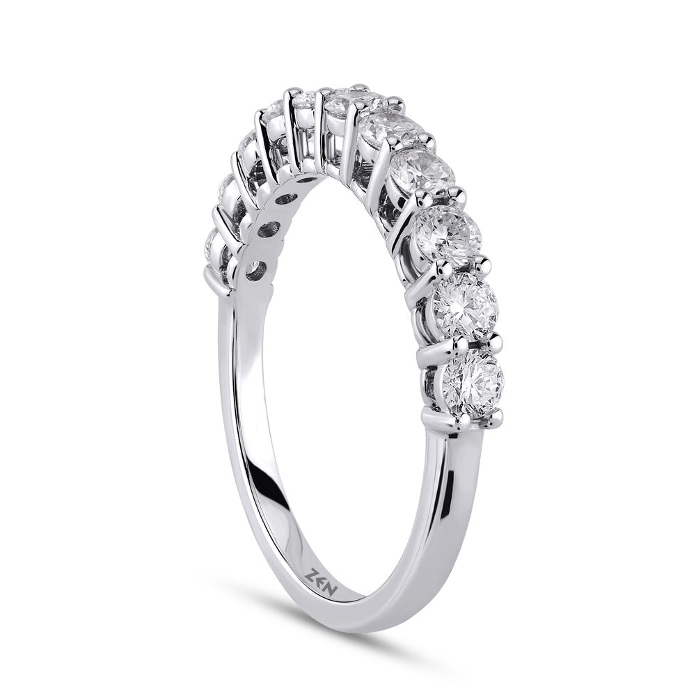 Half Eternity Diamond Ring