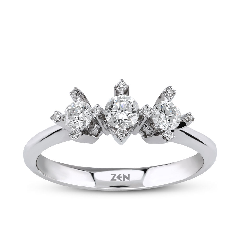 Tria Diamond Ring