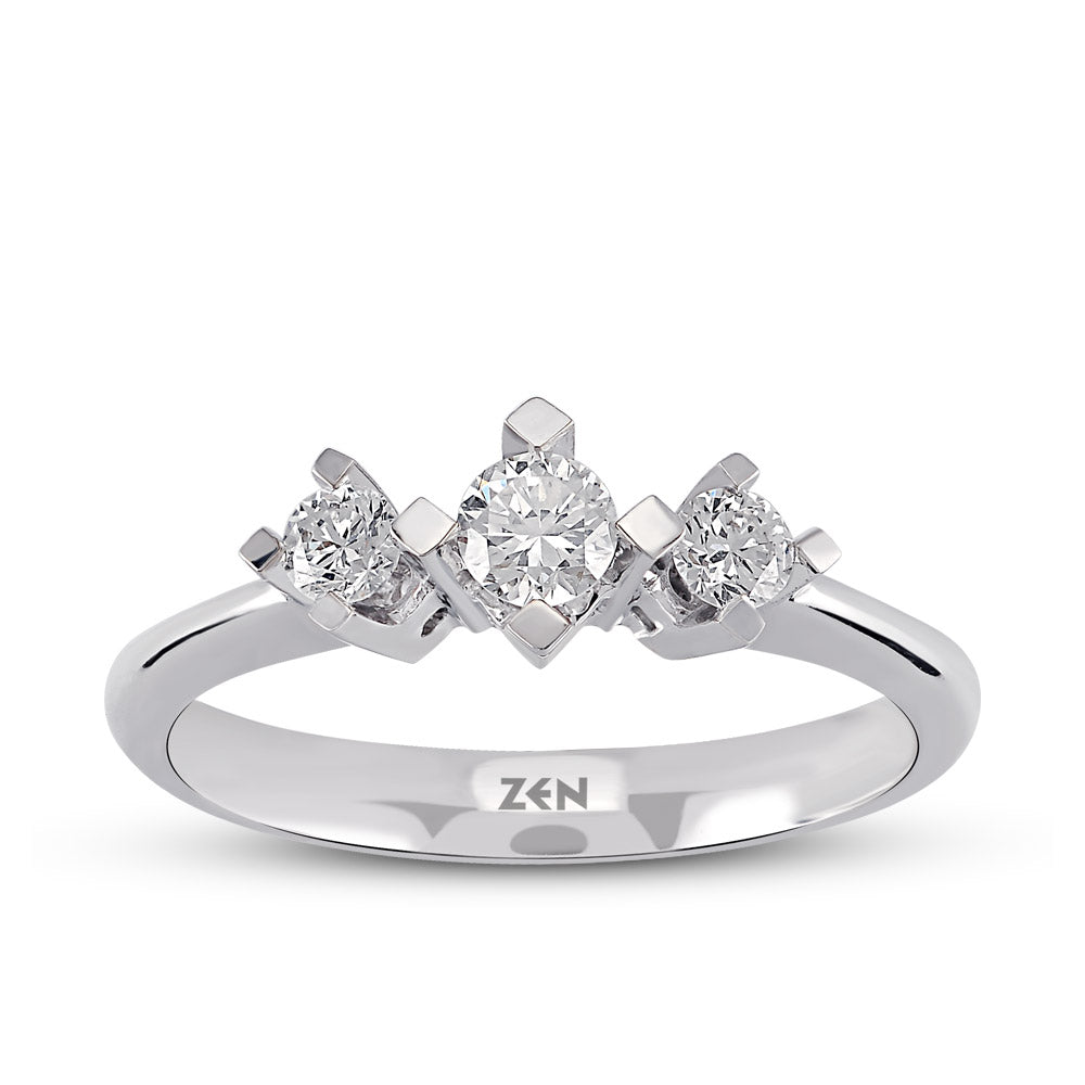Tria Diamond Ring