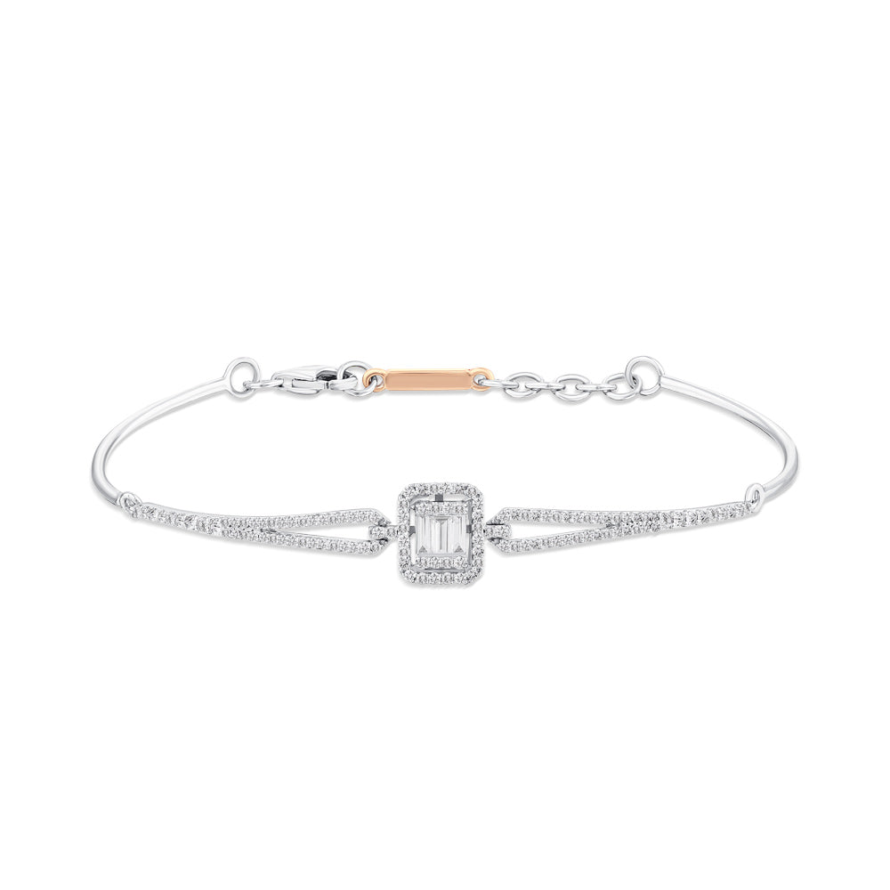 Baguette Diamond Bracelet