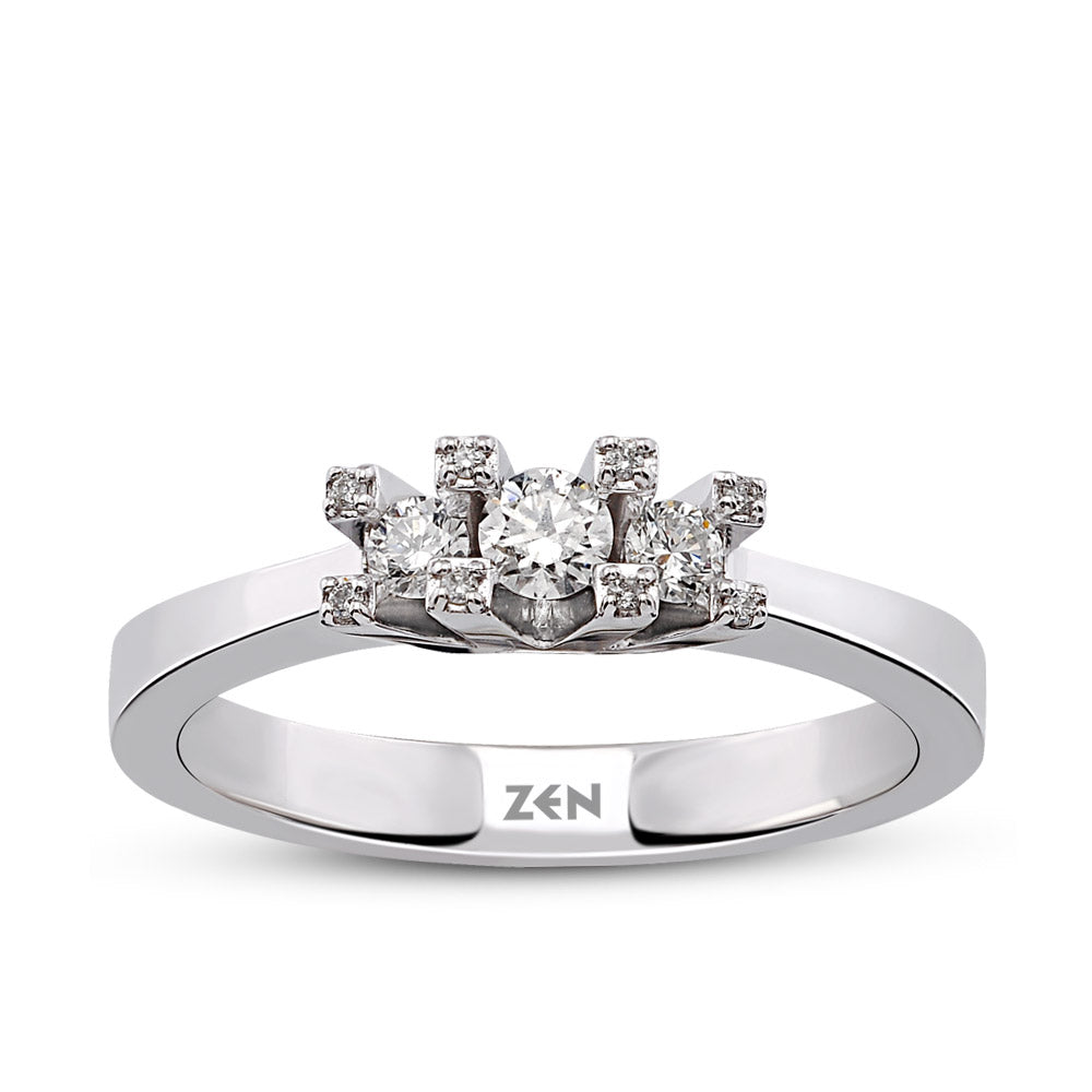 Tria Diamond Ring