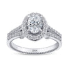 Oval Diamond Ring