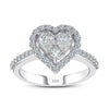 Heart Diamond Ring