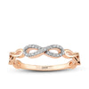 Infinity Diamond Ring