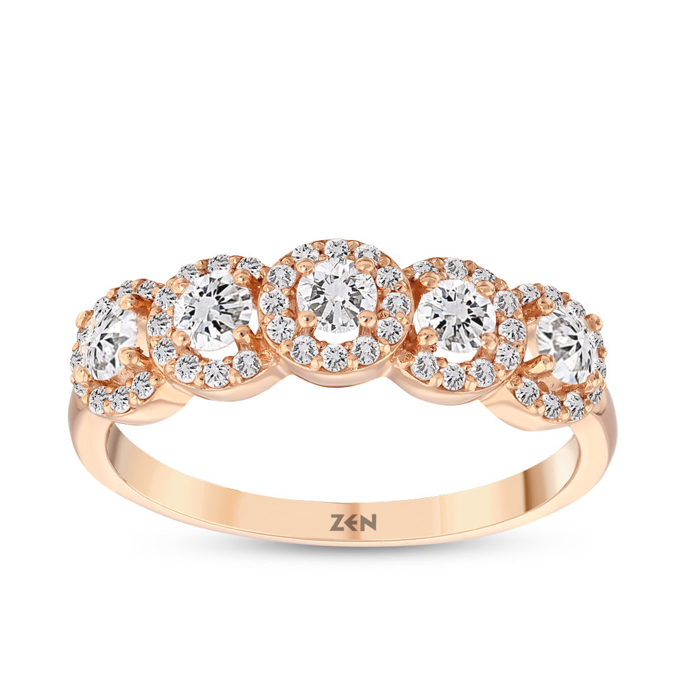 Five Stone Diamond Ring
