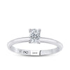 Oval Diamond Engagement Ring