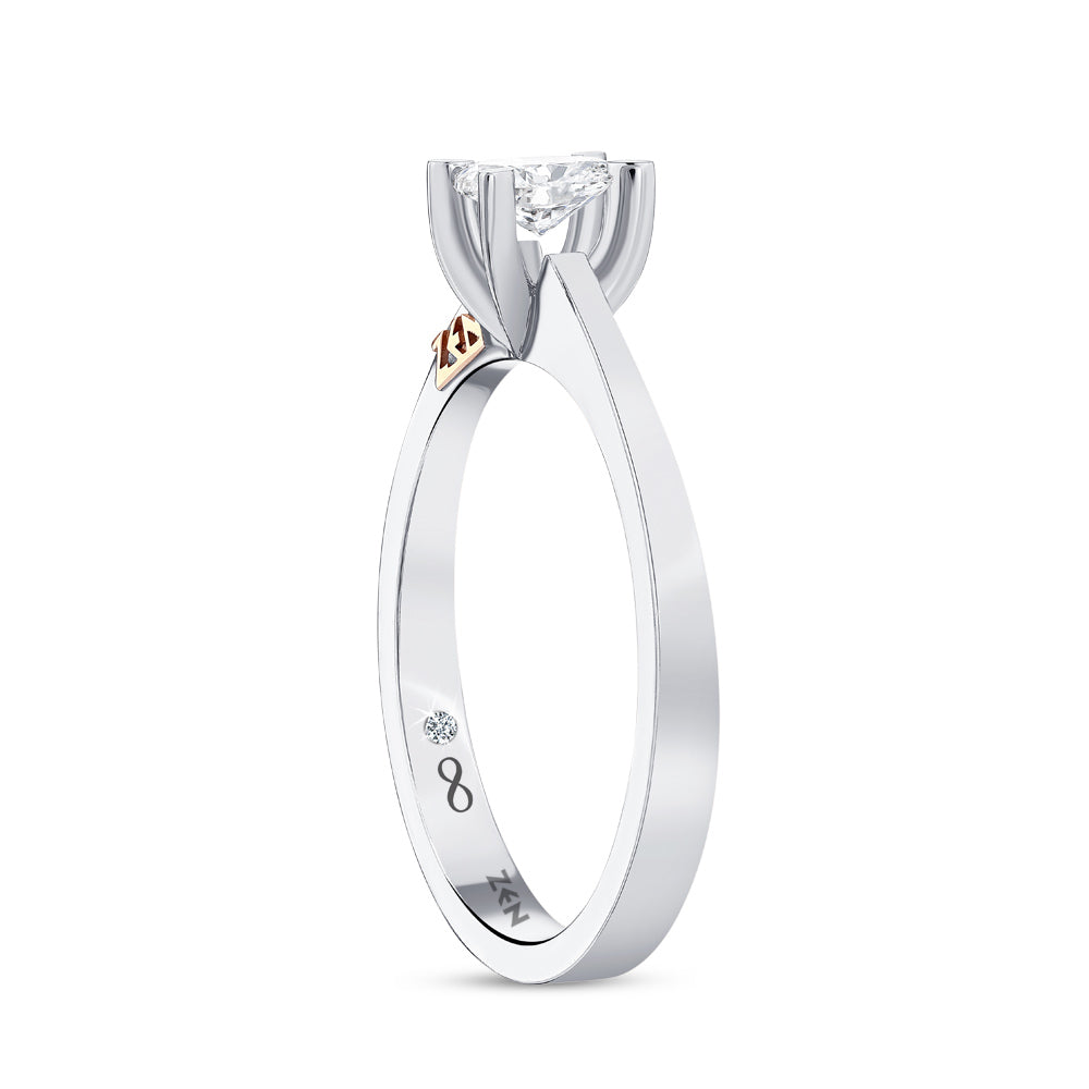 Oval Diamond Engagement Ring