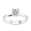 Solitaire Diamond Engagement Ring