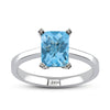 Blue Topaz Ring