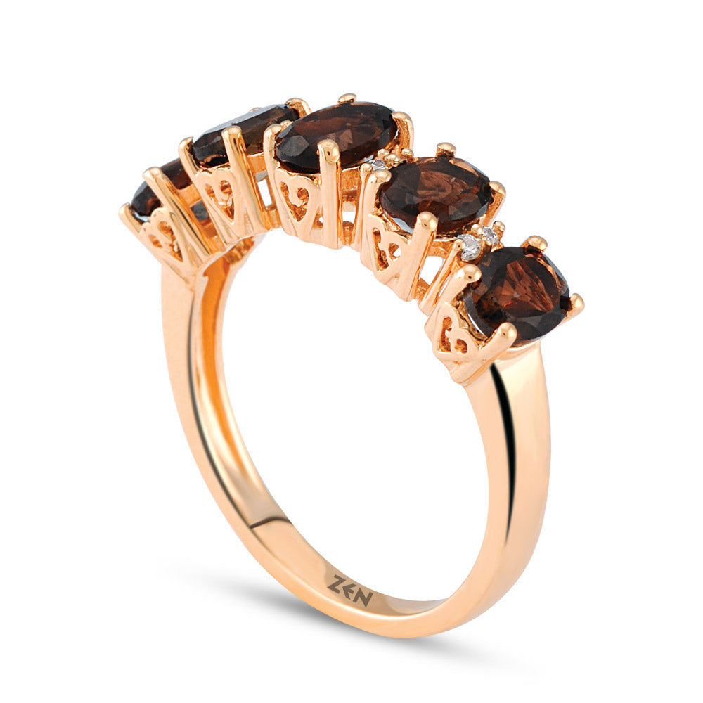Smoky Quartz Ring