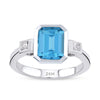 Blue Topaz Ring