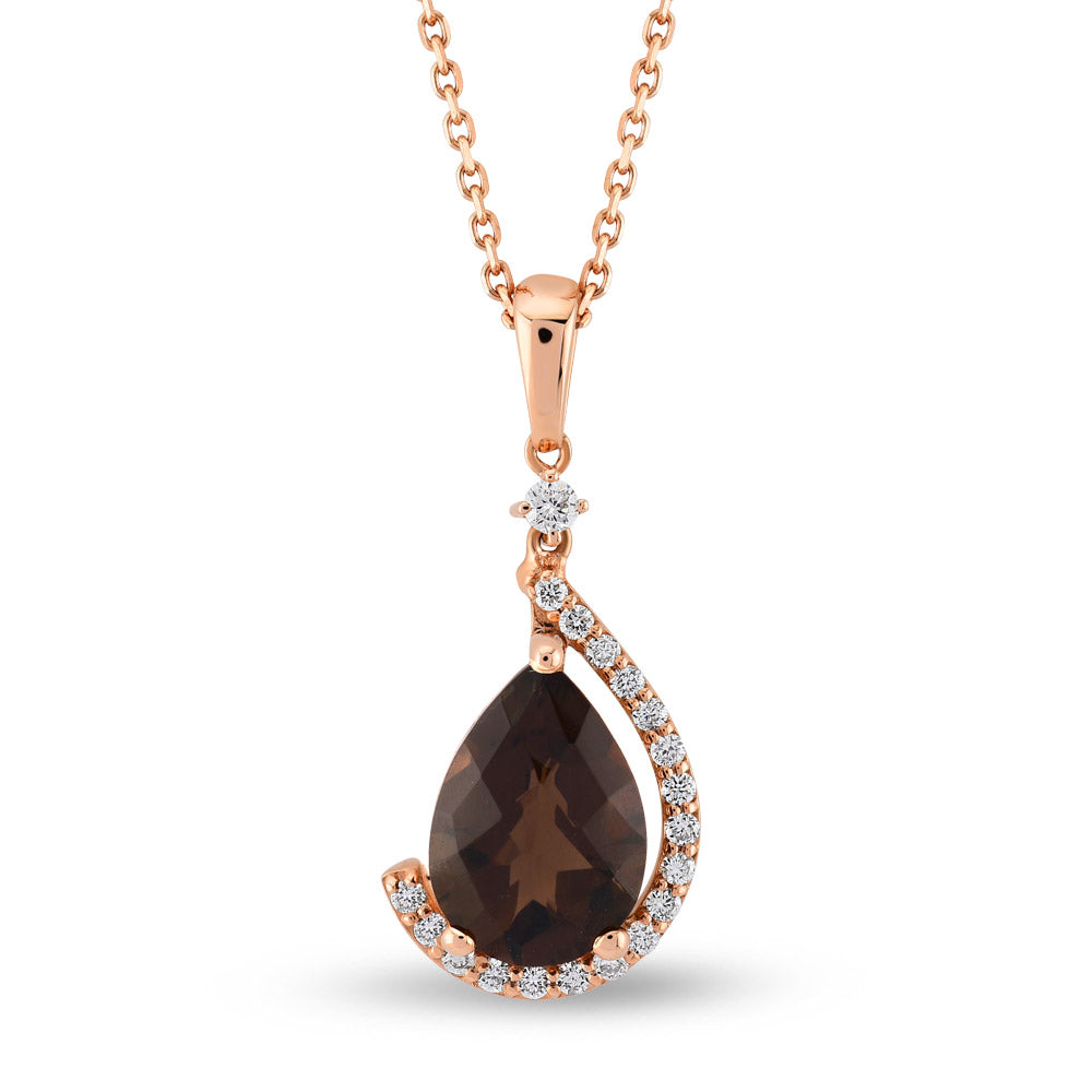 Smoky Quartz Necklace