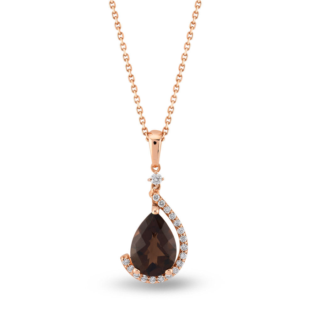 Smoky Quartz Necklace