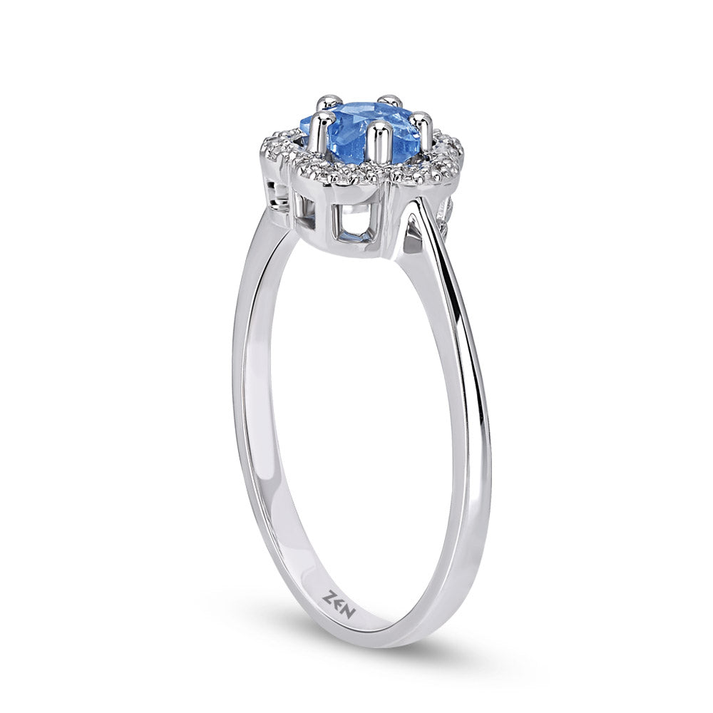 Blue Topaz Ring