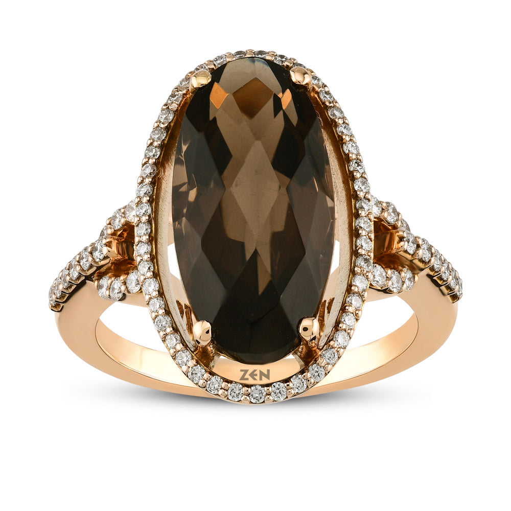 Smoky Quartz Ring