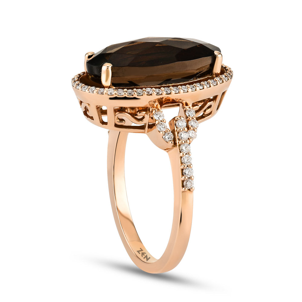 Smoky Quartz Ring