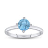 Blue Topaz Ring