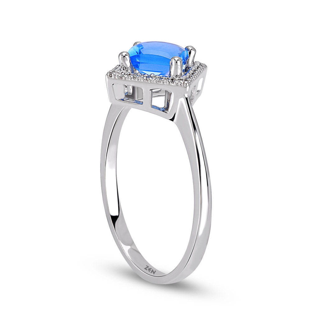 Blue Topaz Ring