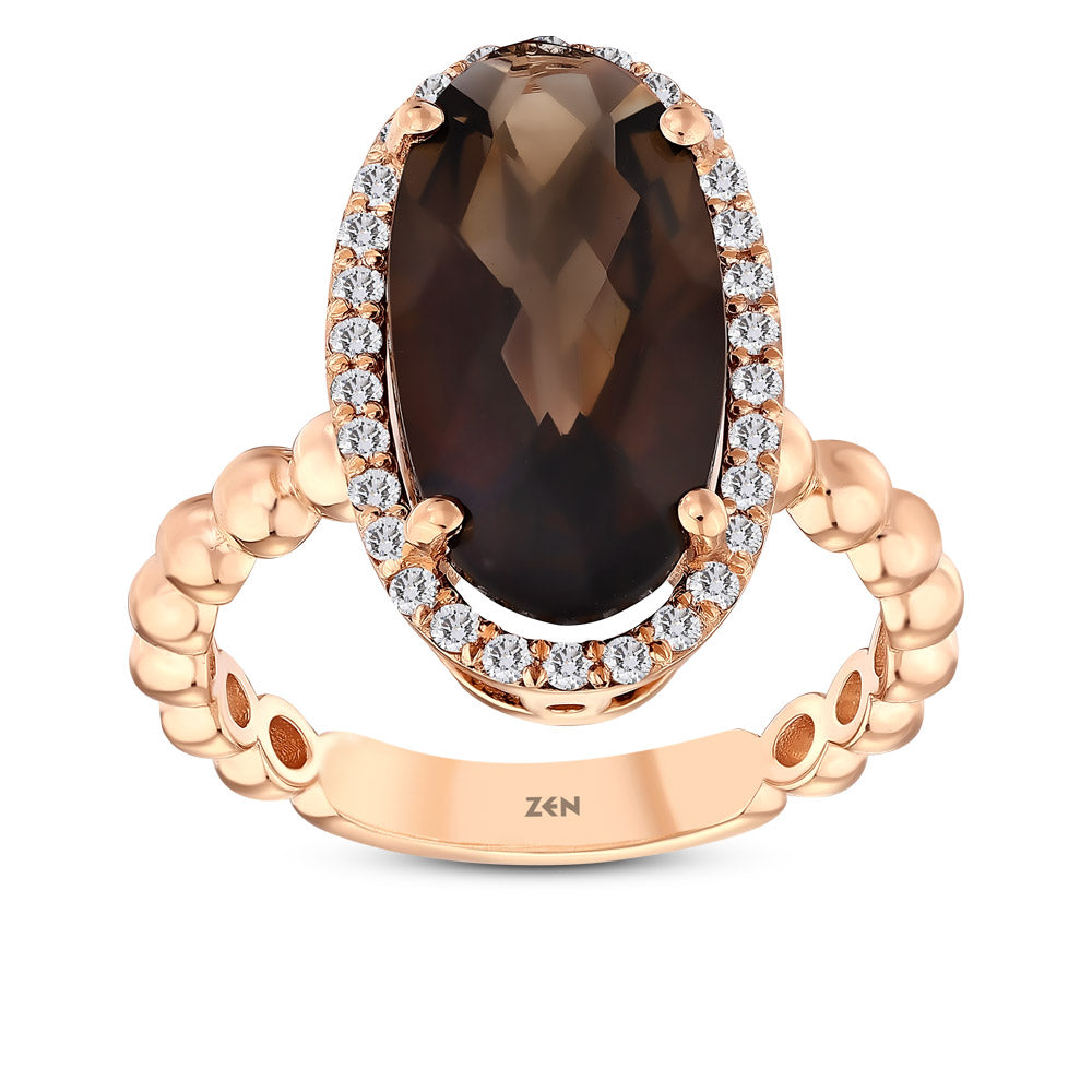 Smoky Quartz Ring