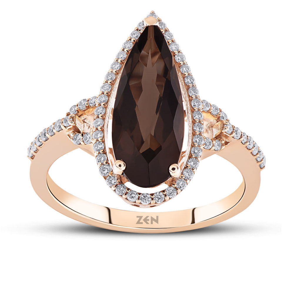 Smoky Quartz Ring