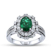 Emerald Baguette Diamond Ring