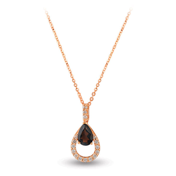 Smoky Quartz Necklace