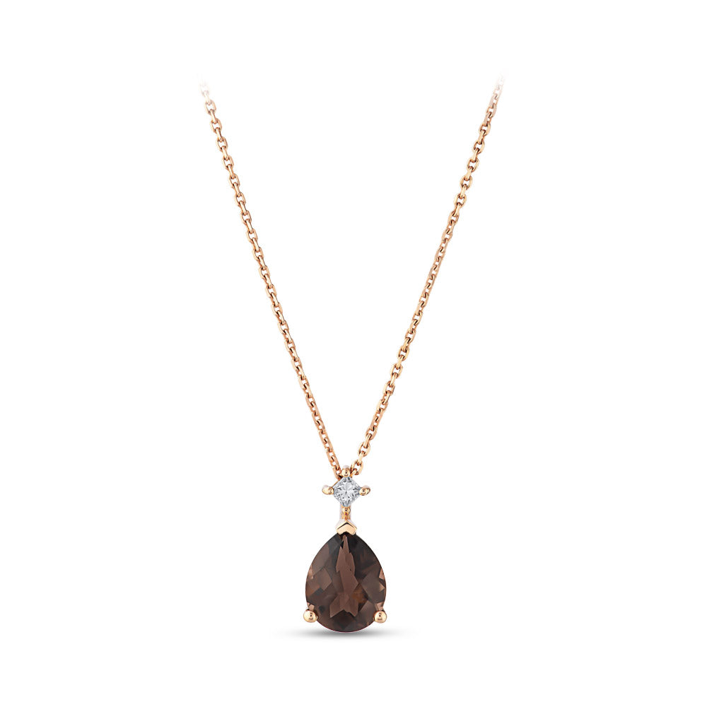 Smoky Quartz Necklace