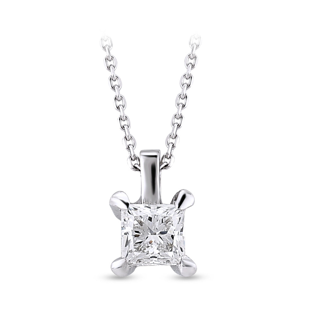 Solitaire Diamond Necklace