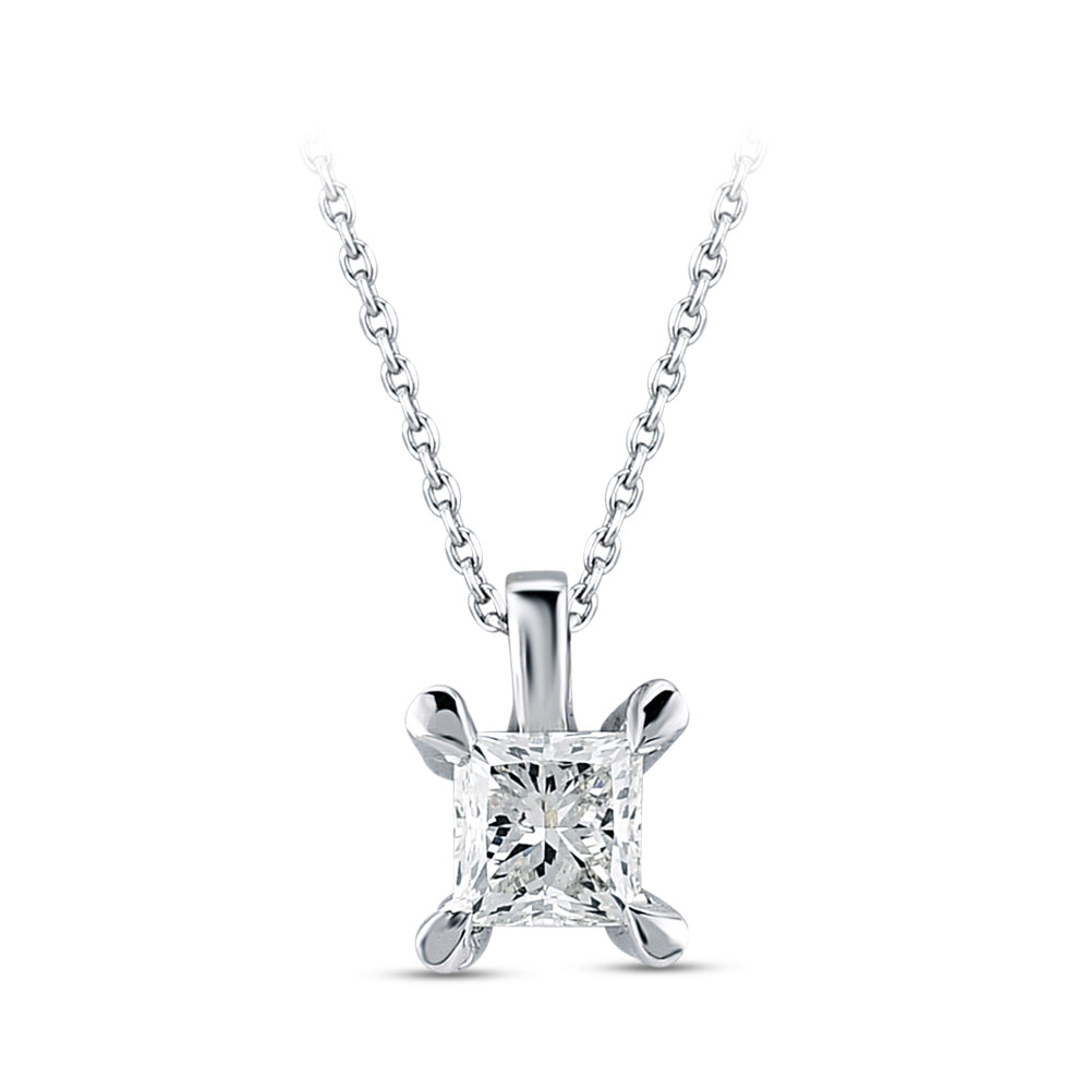 Solitaire Diamond Necklace