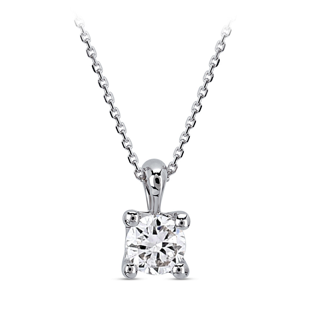 Solitaire Diamond Necklace
