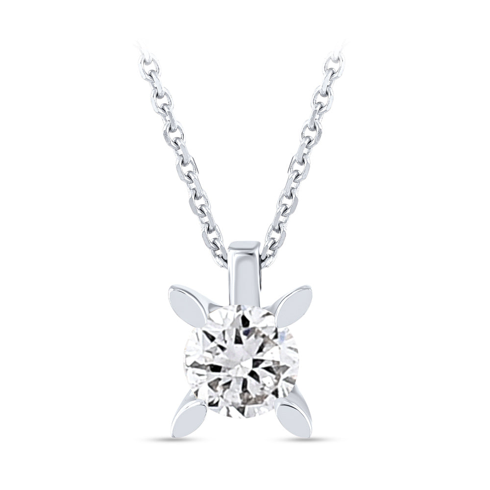 Solitaire Diamond Necklace