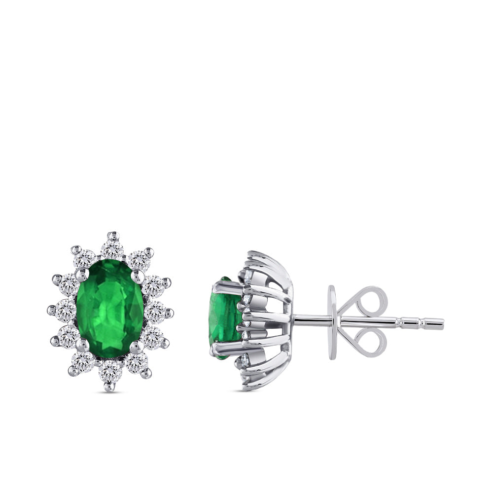 Emerald Earrings
