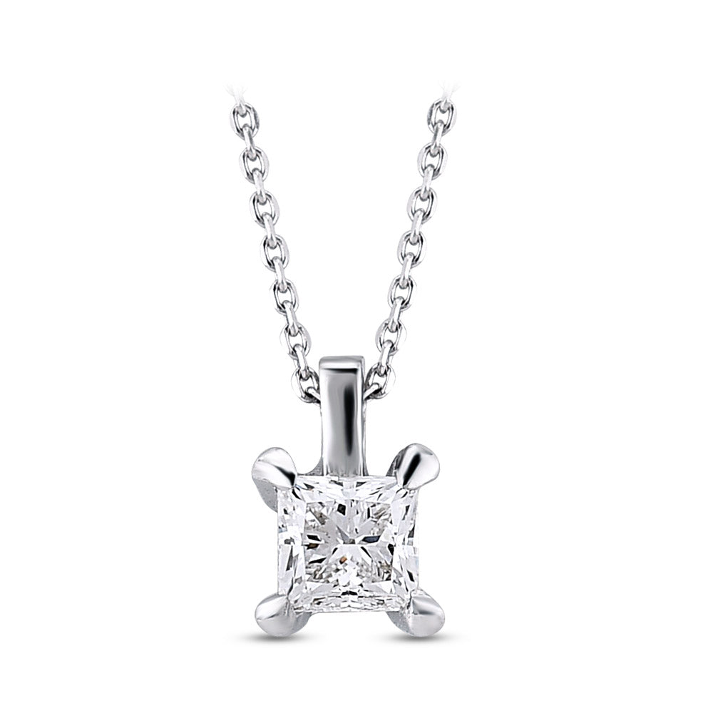 Solitaire Diamond Necklace