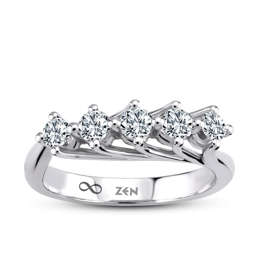 Five Stone Diamond Ring
