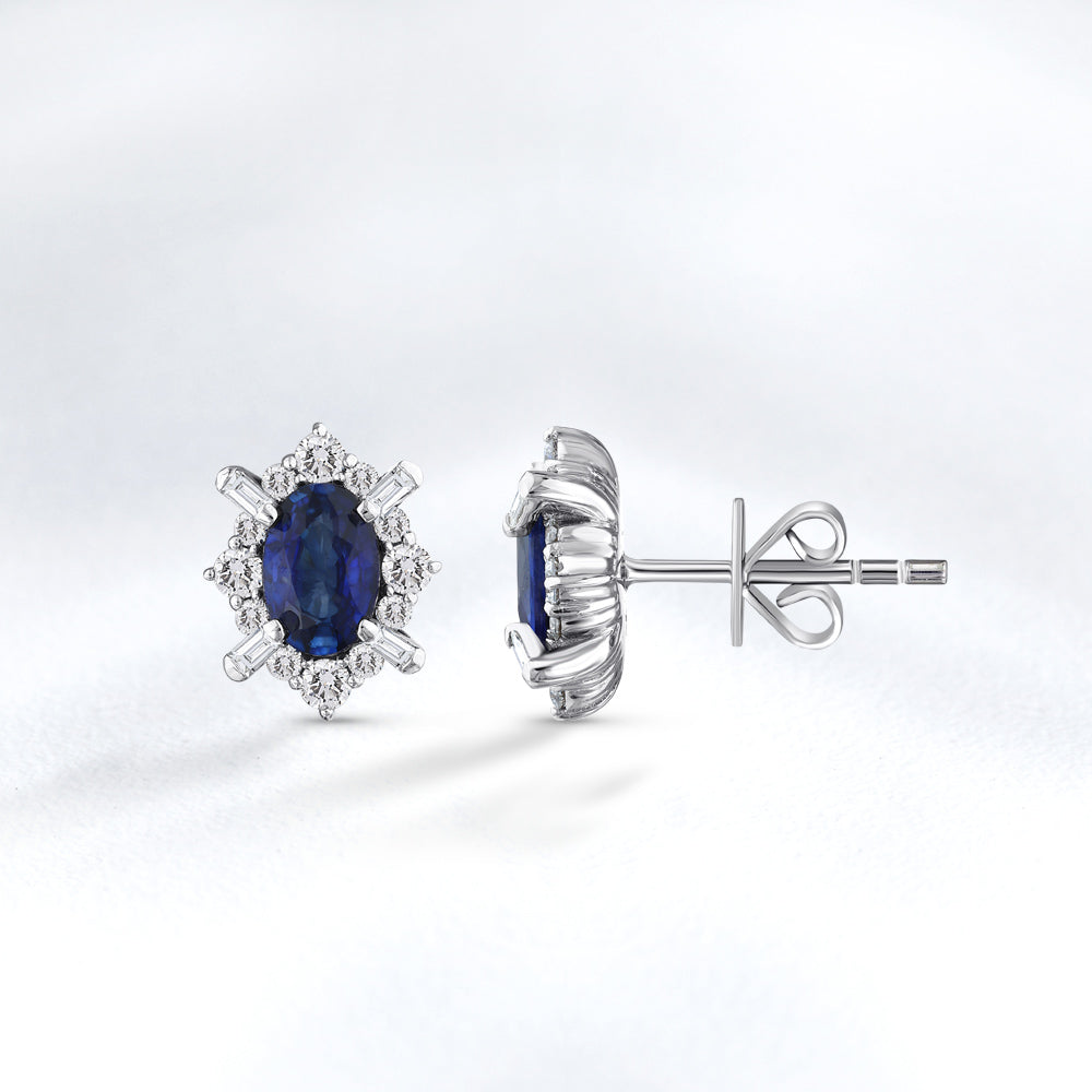 Sapphire Earrings